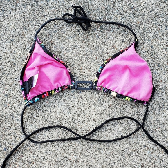 Iron Fist Glamour Guts triangle bikini top - Picture 2 of 6